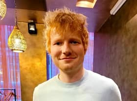 Ed Sheeran at Asha’s in Birmingham