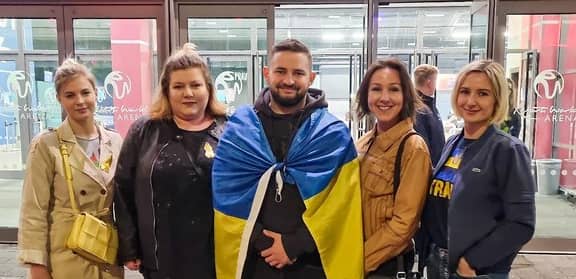 <p>People for Ukraine collecting donations to send directly to the people who need them</p>