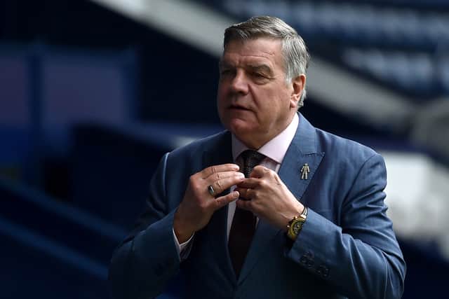 Allardyce has been without a job since leaving West Brom at the end of the 2020-21 season. Credit: Getty. 