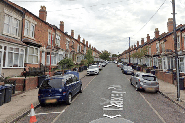 Laxey Road, Birmingham (Google Street View)