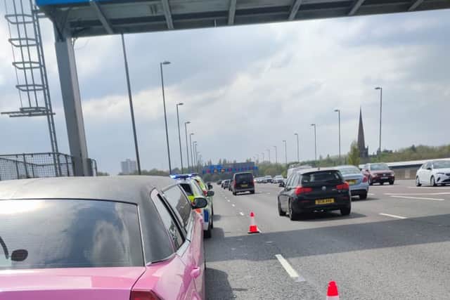 Police provide escort for stranded hen party after limousine breaks down
