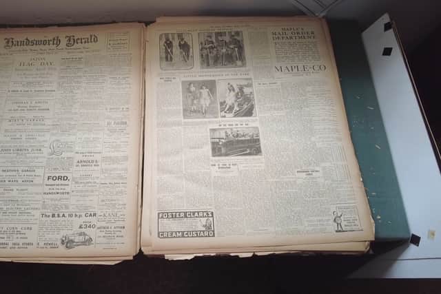 Old Newspaper, Handsworth Herald, Handsworth Old Town Hall