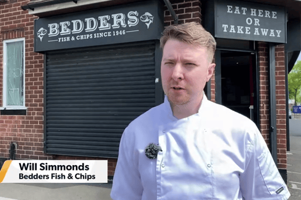 Will Simmonds from Bedders Fish & Chips