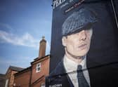 A Peaky Blinders mural in Digbeth where Two Tone will be filmed at the new studio