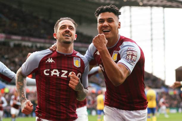 Danny Ings and Ollie Watkins believe their playing styles are adjusting to each other. Picture: Matthew Ashton - AMA/Getty Images.