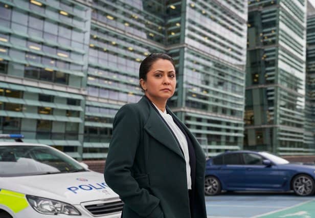 Parminder Nagra stars as DI Ray on ITV this week.
