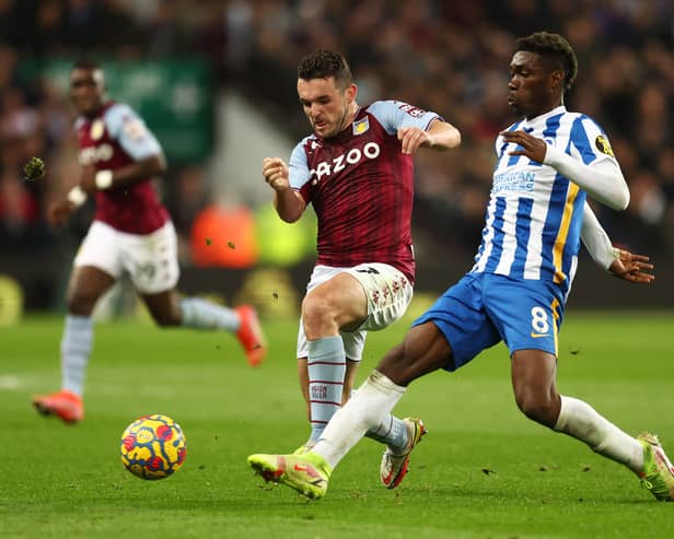 Brighton & Hove Albion midfielder Yves Bissouma has been linked with several clubs including Aston Villa in recent months 