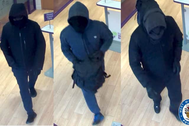 Bank robbery in Oldbury