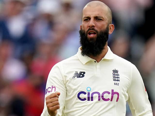 Moeen Ali has been awarded an OBE
