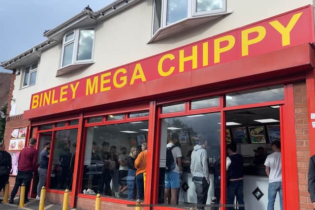 Binley Mega Chippy goes viral after catchy Tik Tok tune