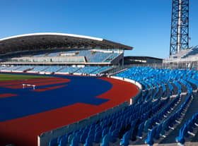 The newly transformed Alexander Stadium ahead of the Commonwealth Games 2022 in Birmingham