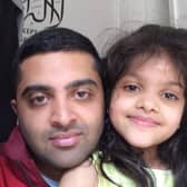 Saghir Ahmed, with his daughter Maryam, who sadly passed away due to ovarian cancer in 2017