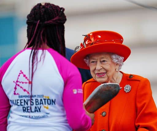 Birmingham 2022 Commonwealth Games Queen’s Baton Relay at Buckingham Palace