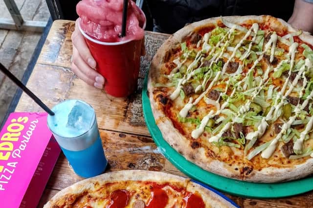 Crazy Pedro’s is known for their headline-grabbing pizza’s including their famous Creme Egg pizza