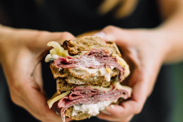 The Sarnies menu offers a variety of toasted sandwiches on sourdough, rye bread and sub rolls.