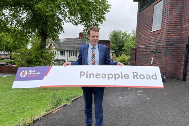 Camphill Railway Line - public vote on names including Pineapple Road