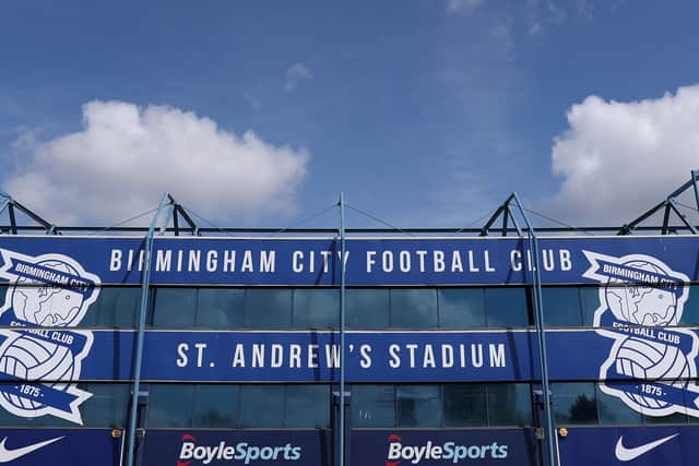 St Andrew’s stadium, Birmingham