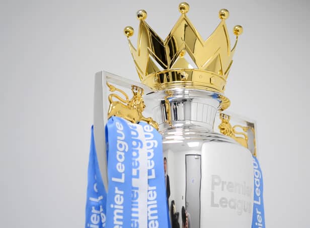 The Premier League trophy. Picture:  Michael Regan/Getty Images