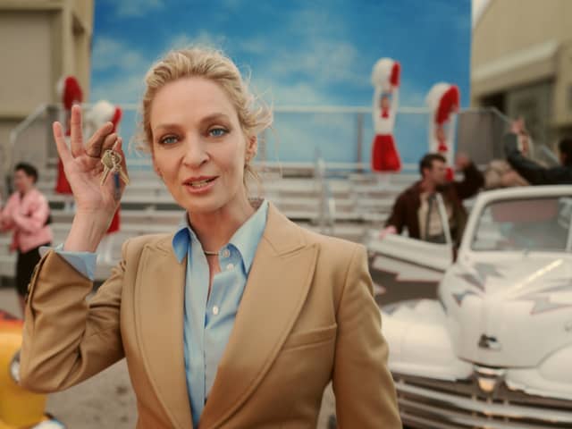 Uma Thurman (pictured) , Jack Whitehall and Naomie Harris have also teamed up to create a star-studded film to be launched in Hollywood, Birmingham