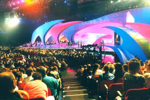 The Eurovision  Song Contest at the NIA in Birmingham in 1998