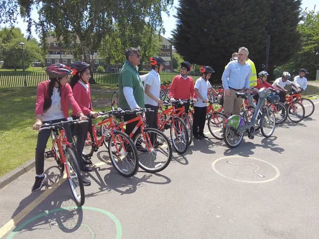 Cycling for Everyone Programme launches at Anglesey Primary School in Lozells