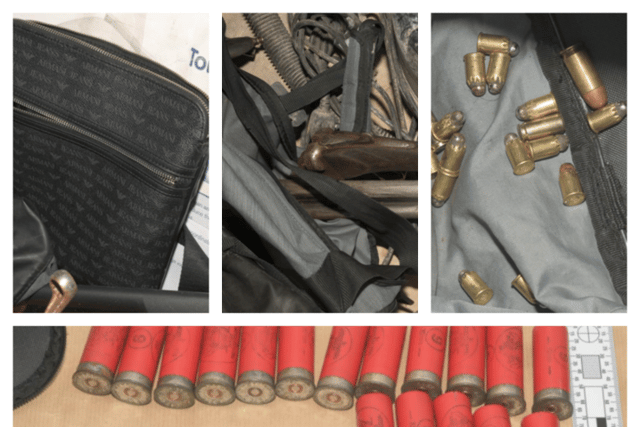Weapons were found at the home of Azim and Noweed Hussain in Small Heath