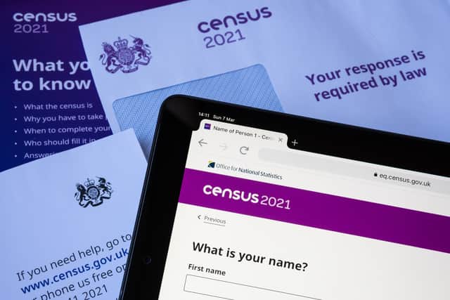 The most recent census was filled out by millions across England and Wales last year