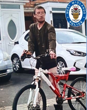 Birmingham Police want to speak to this man about an indecent exposure incident