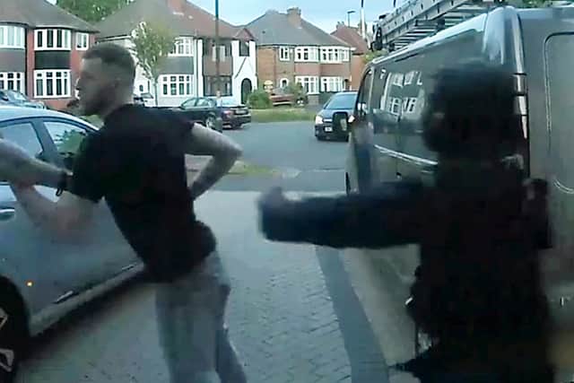Gang attack man outside homes on Ayre Road, Erdington, Birmingham
