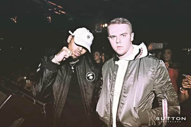 DJ Russke and Breezy in 2015 