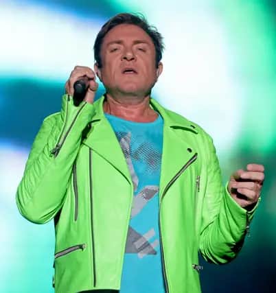 Simon Le Bon from Duran Duran