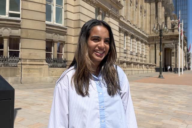 Areeba, from Birmingham, shares her thoughts on the heatwave