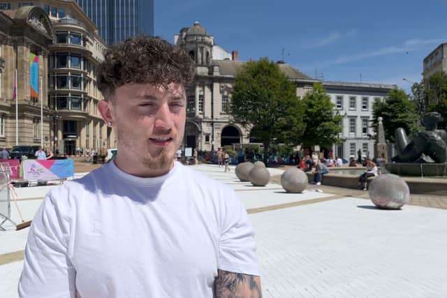 Sean, from Birmingham, shares his thoughts on the heatwave