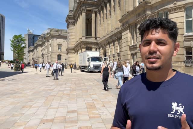 Maithan, from Birmingham, shares his thoughts on the heatwave