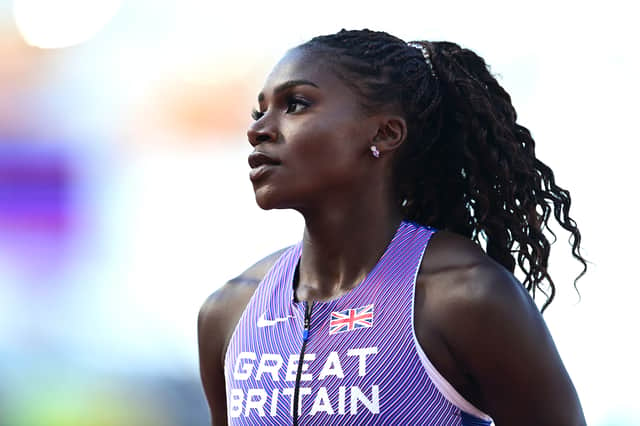 Dina Asher-Smith of Team England (Getty Images)