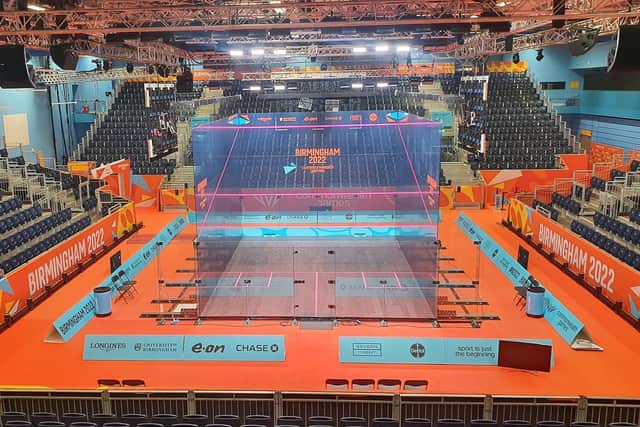 Squash court in Birmingham 