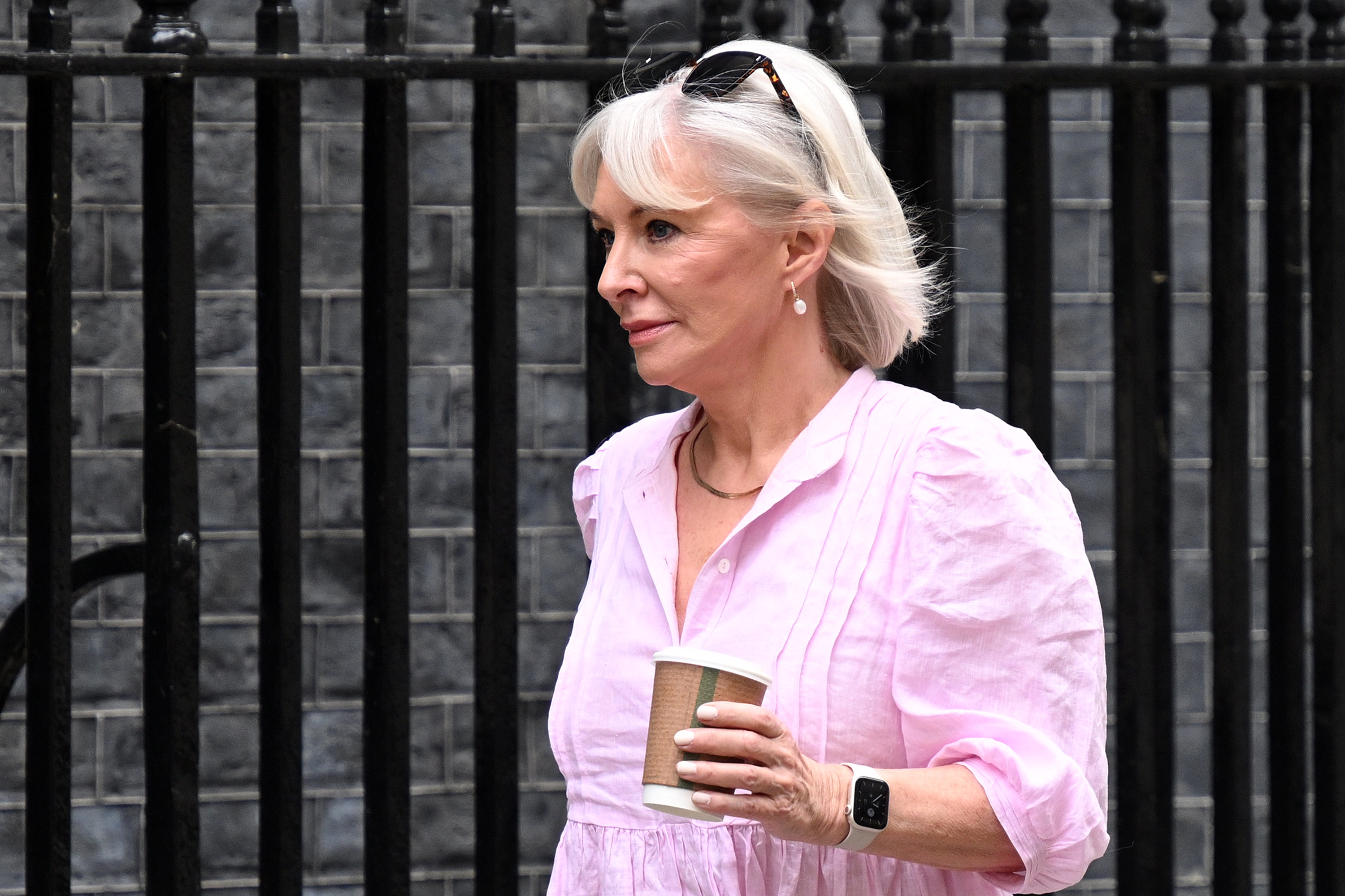 Nadine Dorries on Sky News: what happened during live TV interview - was cameraman attacked, and who is the MP
