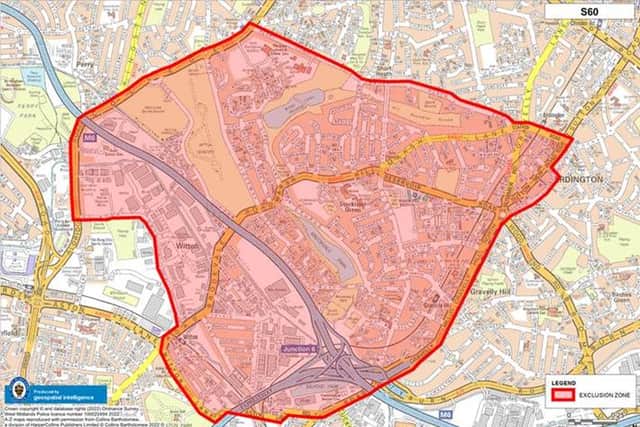 Section 60 powers will be in place in these areas