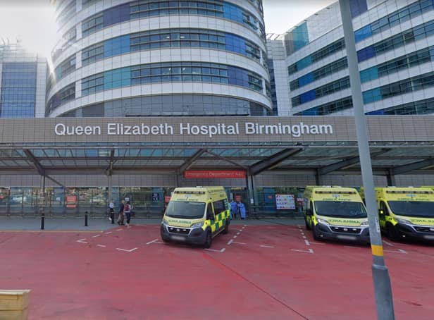 <p>Queen Elizabeth Hospital Birmingham</p>