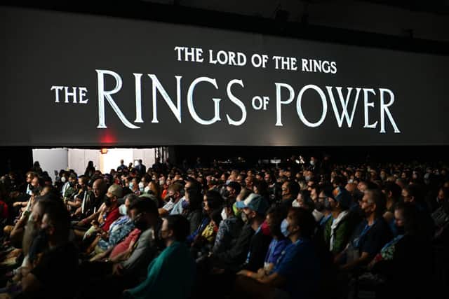“The Rings of Power” panel during Comic-Con International on July 22, 2022 in San Diego, California.