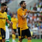 Wolves' Joao Moutinho and Ruben Neves in a pre-season friendly vs Sporting Lisbon