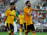 Wolves' Joao Moutinho and Ruben Neves in a pre-season friendly vs Sporting Lisbon