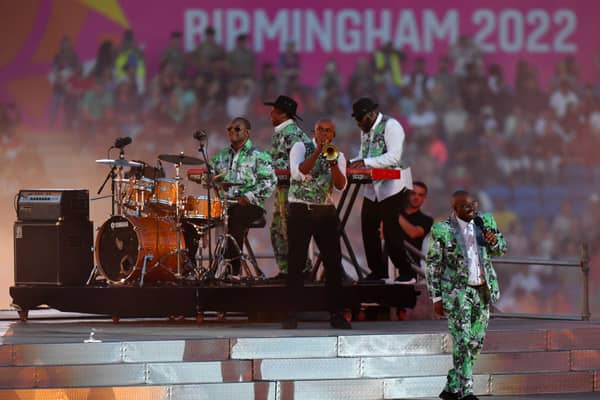 Musical Youth perform at the Commonwealth Games 