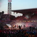 UB40 perform during the Birmingham 2022 Commonwealth Games Closing Ceremony at Alexander Stadium