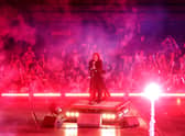 Ozzy Osbourne performs during the closing ceremony for the Commonwealth Games at the Alexander Stadium in Birmingham
