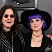 Ozzy with his daughter Kelly Osbourne