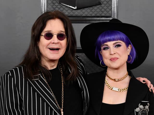 Ozzy with his daughter Kelly Osbourne