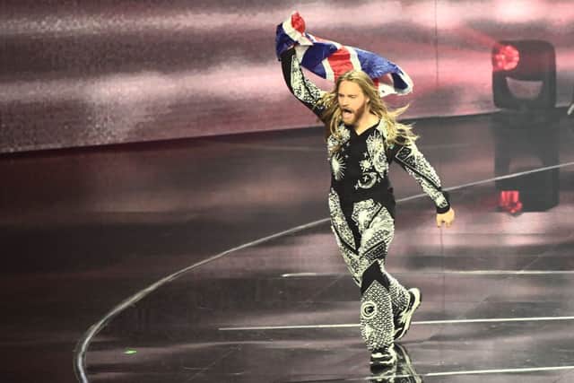 Sam Ryder, who performed on behalf of the UK at Eurovision 22 (Photo: MARCO BERTORELLO/AFP via Getty Images)