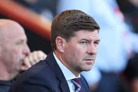 Steven Gerrard has come under fire from Aston Villa fans after their poor start to the season 