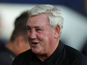 Steve Bruce, the West Bromwich Albion manager looks on during the Carabao Cup First Round match between West Bromwich Albion and Sheffield United at The Hawthorns